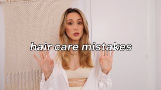 Most Common Hair Care Mistakes