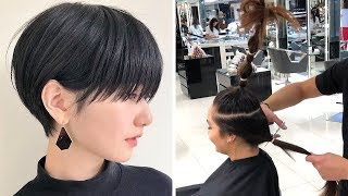 Amazing Short Haircut | Short Layered & Pixie Haircut Tutorials | Trendy Hairstyles Women 2020 Grwm
