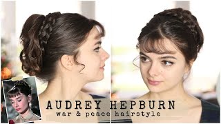 Audrey Hepburn'S War & Peace Hairstyle  Tutorial