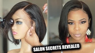 Salon Secrets Revealed: Lace Frontal Wig For Beginners  | My First Wig