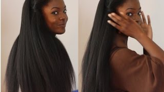Sew In Weave Hair That Looks Like Real Natural Hair!