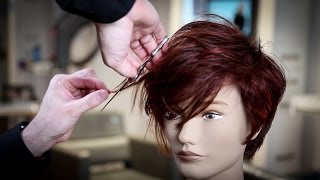 Textured Pixie Haircut Tutorial | Matt Beck Vlog 92