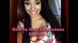 My First Sew In Extensions And Review Of Ali Queen Hair Extensions