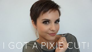 I Cut & Colored My Hair! | Pixie Cut