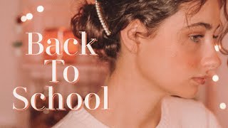 Easy Back To School Wavy/Curly Hairstyles
