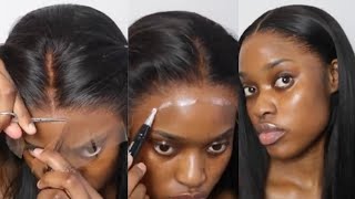 Lace Where?Hd Lace Frontal Wig Install Ft Yolissa Hair