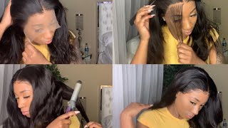 How To Make Your Lace Front Wig Look Natural | Rpg Hair Review 360 Wig Indian Remy Hair | Erika Jay