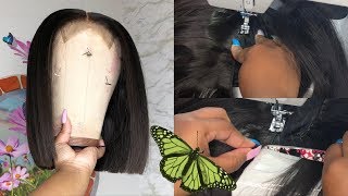 How To Make Your Own Blunt Bob Wig | Erickajproducts.Com