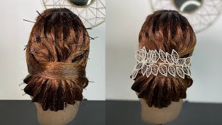 Bridal Hair // Styling With Medium Or Long Hair Length For Wedding.