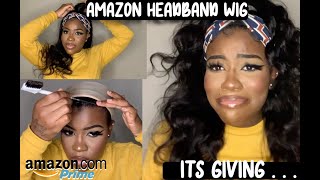 Must Buy !! Amazon Body Wave Headband Wig Review | Bomb Nia 2021 Hd 1080P
