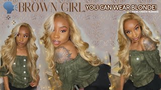 New!! Brown Girl Friendly Blonde Wig! Under $40| Outre Colorbomb Kimani | ‍♀️