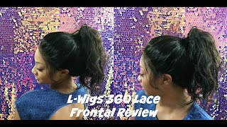 Styling/Review My 360 Lace Frontal Wig By L-Wigs | Sunjai