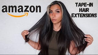 Amazon Tape In Hair Extensions Review | Affordable Hair Extensions