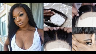 How To Customize Your Lace Closure (Bleaching, Tinting, & Plucking) | Part 1 Lace Closure Wig Series