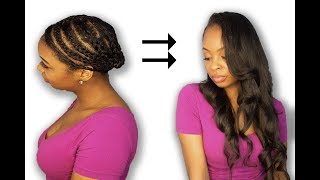 My U-Part Wig Braiding Pattern + How To Install