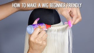 How To Make A Closure Wig Using Glue (Beginner Friendly) Jazziejaet