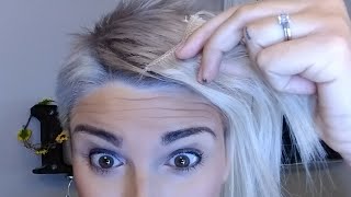 How I Add Hair Extensions To My Super Short Pixie Cut!!!