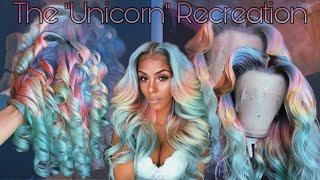 Recreated Rhonda White’S Unicorn Pastel Wig  How I Do ❔
