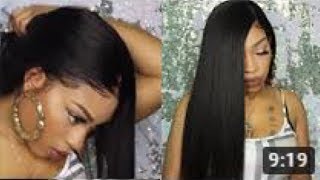 Realistic Hairline Yaki Straight Lace Front Wig | Elva Hair