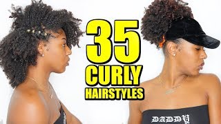 35 Curly Hairstyles (Natural Hair)