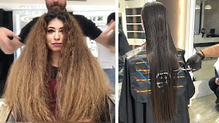 Women Haircut & Color Transformation | Top 9+ Trendy Hairstyle By Professional | Hair Inspiration