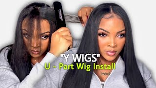 “Ywigs” U Part Wig Install