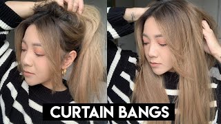 How To Cut Curtain Bangs - Easy To Follow!
