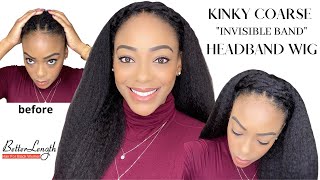 New "Invisible Band" Headband Wig | Easy Hair Hack For Glueless, Ready-To-Go Wigs | Ft. Be