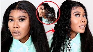 Straight To Curly Transformation Only With Water This’S Mind Blowing |Atinahair