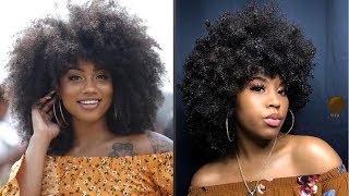 Afro Hairstyles For Women Compilation | Natural Hairstyles For Black Women 2020