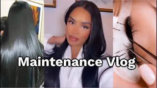 Stripper Maintenance Vlog! Skin, Keratin, Laser, Hair Extensions , Lashes & More!