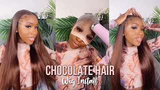 Every Girl Needs This Chocolate Brown Wig| Lace Melted+Sleek Baby Hair | #Alipearlhair