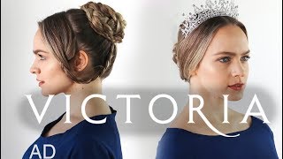 Braided Updos From Tv'S Victoria - Hair Tutorial | Kayley Melissa