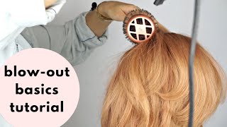 Volumizing Hair Blowdry Tutorial: Bouncy Blowout On Medium-Length Hair (Salon Blowout At Home)