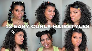 12 Easy Curly Hairstyles | 90S & Y2K Edition