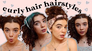 *Easy* Curly Hairstyles :) Cute Hairstyles For Curly And Wavy Hair