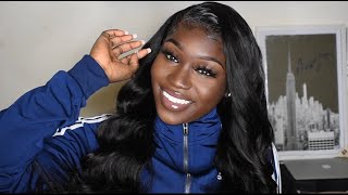 Watch Me Install This Body Wave 360 Lace Wig | Tinashe Hair (Glueless)