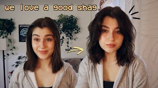 How To Achieve A *Poppin* Shag Hairstyle.