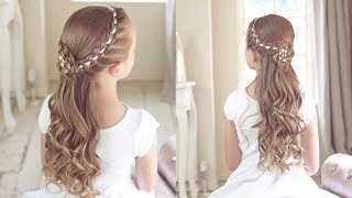 Flower Girl/Holy Communion Style By Sweethearts Hair