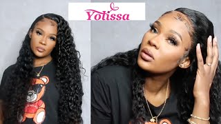 The Best Water Wave??! Invisible Skin Melt Hd Lace Wig Install Start To Finish  Ft Yolissa Hair