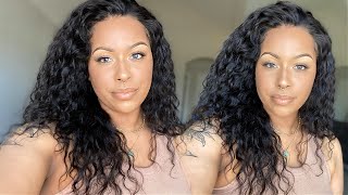 Sexy Loose Curly 360 Lace Wig Indian Remy Human Hair Pre-Plucked Hairline! | Ft. Omgherhair