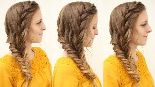 Pretty French Side Braid Hairstyle Tutorial | Heatless Hairstyles | Braidsandstyles12