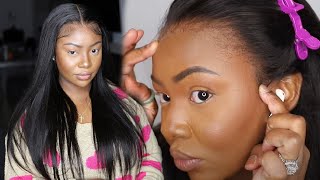 *New* The Best Preplucked Hairline!!! Clear Lace Wig Install | Xrsbeautyhair