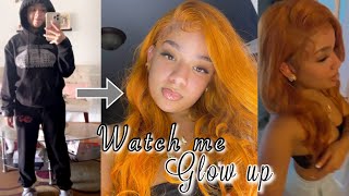 Watch Me Glow Up ! Turning Myself Into A Ginger/ Orange Headed ! Ft. Arabella Hair