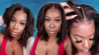 This Joint Is !  Ready To Wear Invisible Fake Scalp Ombre Bob | Beginner Friendly | Hairvivi