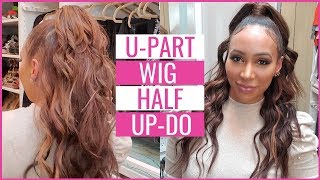 Tutorial: U-Part Wig Half Up-Do