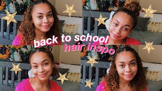 15 Easy Curly Hairstyles For Back To School