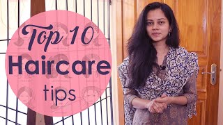Top 10 Haircare Tips | Anithasampath Vlogs
