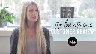 Tape In Hair Extensions Review By Zala Customer & Care Tips