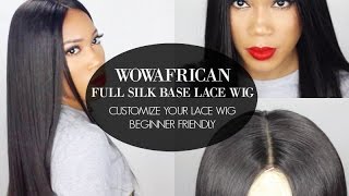 How I Lay My Silk Top Full Lace Wig | Start To Finish Ft. Wowafrican Wigs
